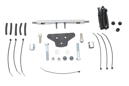 V-Twin Chrome 7 Inch Low Boyz Turn Signal Bar Kit for Harley Davidson FL Models by V-Twin