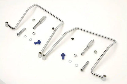 V-Twin Chrome Saddlebag Support Kit for Harley Davidson FXD (1991-2000) Part #77-0044CKNU by V-Twin