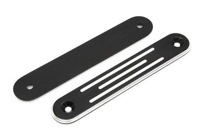 V-Twin Black Spotlamp Eliminator Bracket Set for Harley Davidson FLT by V-Twin