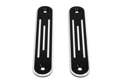 V-Twin Black Spotlamp Eliminator Bracket Set for Harley Davidson FLT by V-Twin