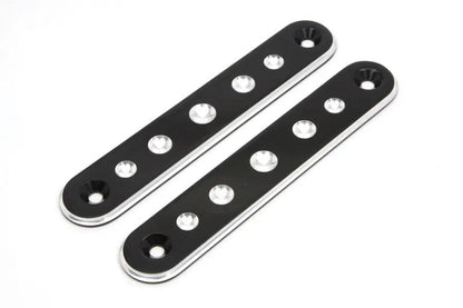 V-Twin Black Spotlamp Eliminator Bracket Set for Harley Davidson FLT (1994-2003) by V-Twin
