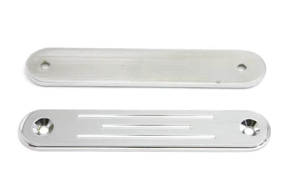 V-Twin Chrome Spotlamp Eliminator Bracket Set for Harley Davidson FLT (Part #9977) by V-Twin