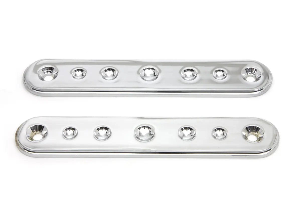 V-Twin Chrome Spotlamp Eliminator Bracket Set Part #9971 for Harley Davidson FLT by V-Twin