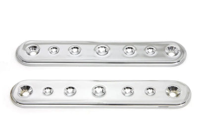 V-Twin Chrome Spotlamp Eliminator Bracket Set Part #9971 for Harley Davidson FLT by V-Twin