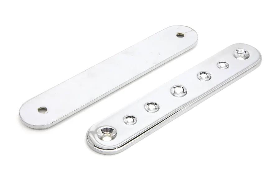V-Twin Chrome Spotlamp Eliminator Bracket Set Part #9971 for Harley Davidson FLT by V-Twin