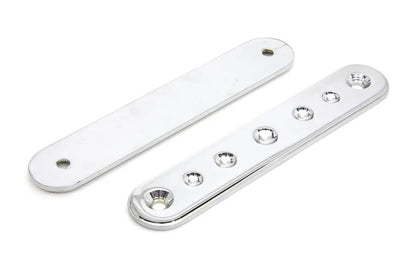 V-Twin Chrome Spotlamp Eliminator Bracket Set Part #9971 for Harley Davidson FLT by V-Twin