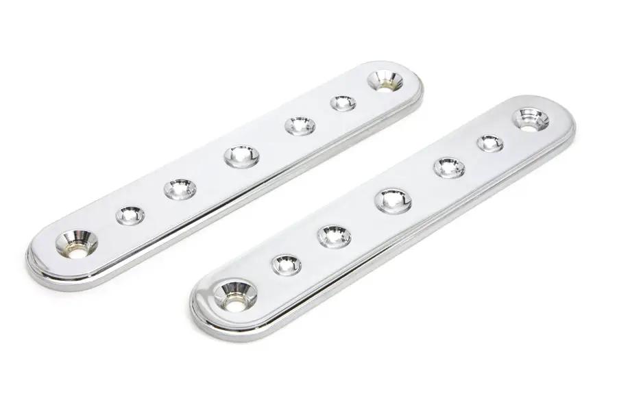 V-Twin Chrome Spotlamp Eliminator Bracket Set Part #9971 for Harley Davidson FLT by V-Twin