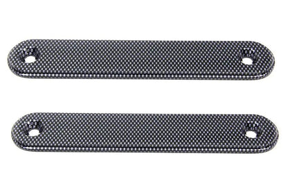 V-Twin Carbon Fiber Spotlamp Eliminator Bracket Set for Harley Davidson FLT Models by V-Twin