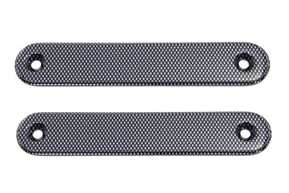 V-Twin Carbon Fiber Spotlamp Eliminator Bracket Set for Harley Davidson FLT Models by V-Twin