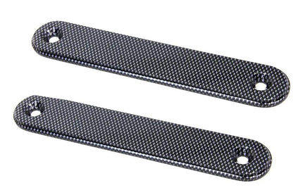 V-Twin Carbon Fiber Spotlamp Eliminator Bracket Set for Harley Davidson FLT Models by V-Twin
