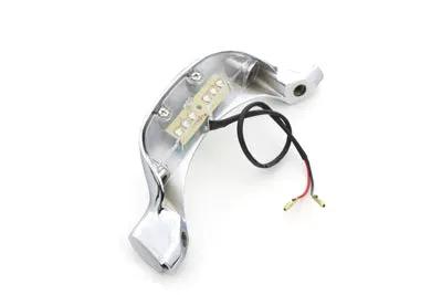 V-Twin Chrome Rear Turn Signal Bracket for Harley Davidson FLHR (Part #31-0865) by V-Twin