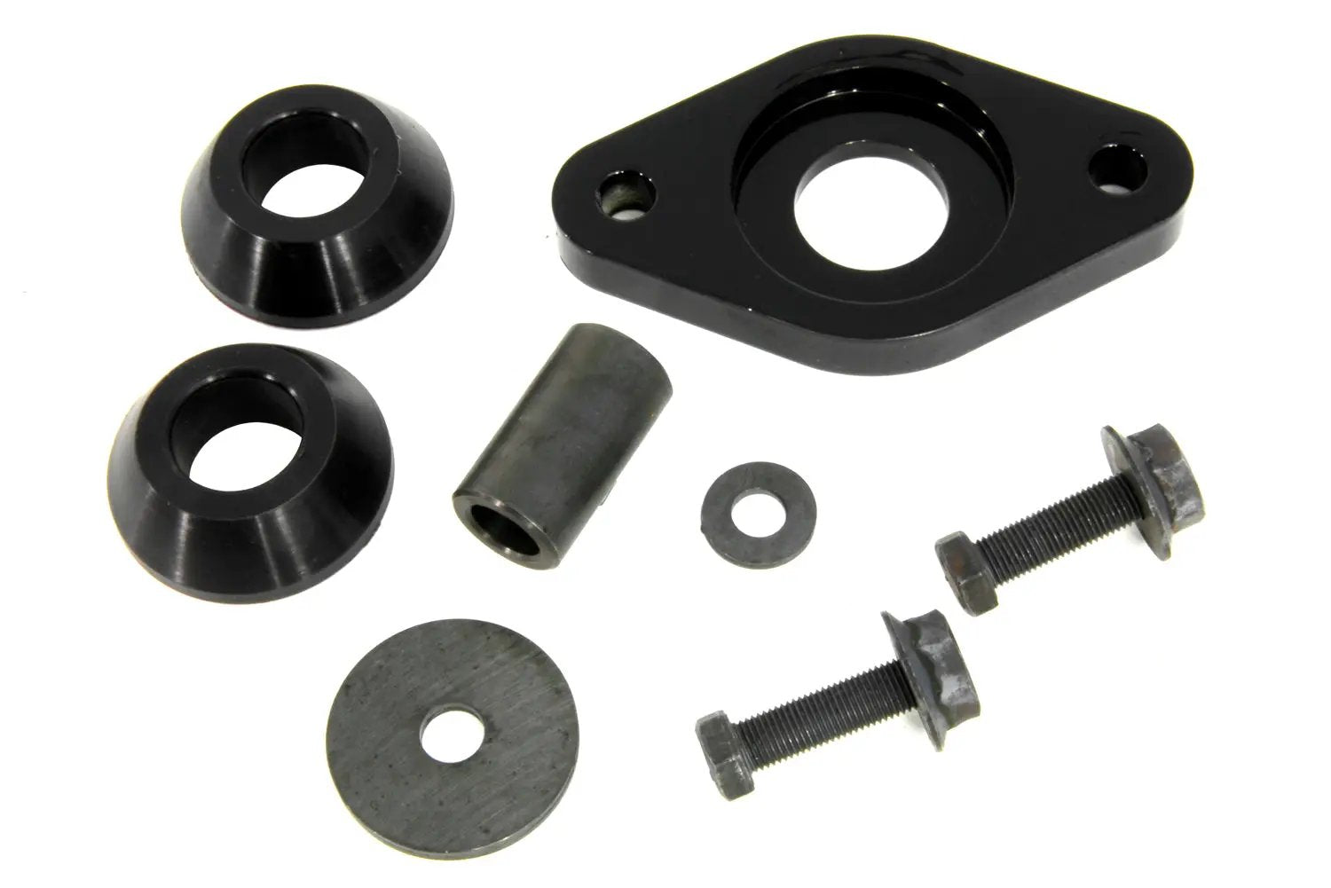 V-Twin ISO Black Front Engine Mount (Part #31-0900) for Harley Davidson FLT Models by V-Twin