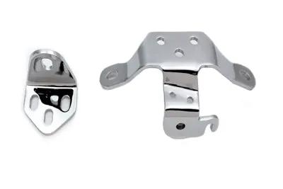 V-Twin Chrome Top Engine Mount Set for Harley Davidson FXST (2006-2015) by V-Twin