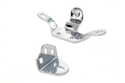 V-Twin Chrome Top Engine Mount Set for Harley Davidson FXST (2006-2015) - Part No. 62009A by V-Twin
