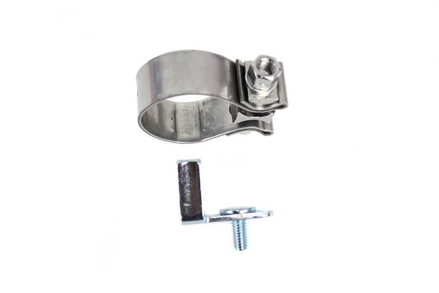 V-Twin 31-0917 FLT Rear Exhaust Header Tab and Clamp Kit