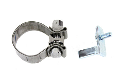 V-Twin 31-0917 FLT Rear Exhaust Header Tab and Clamp Kit