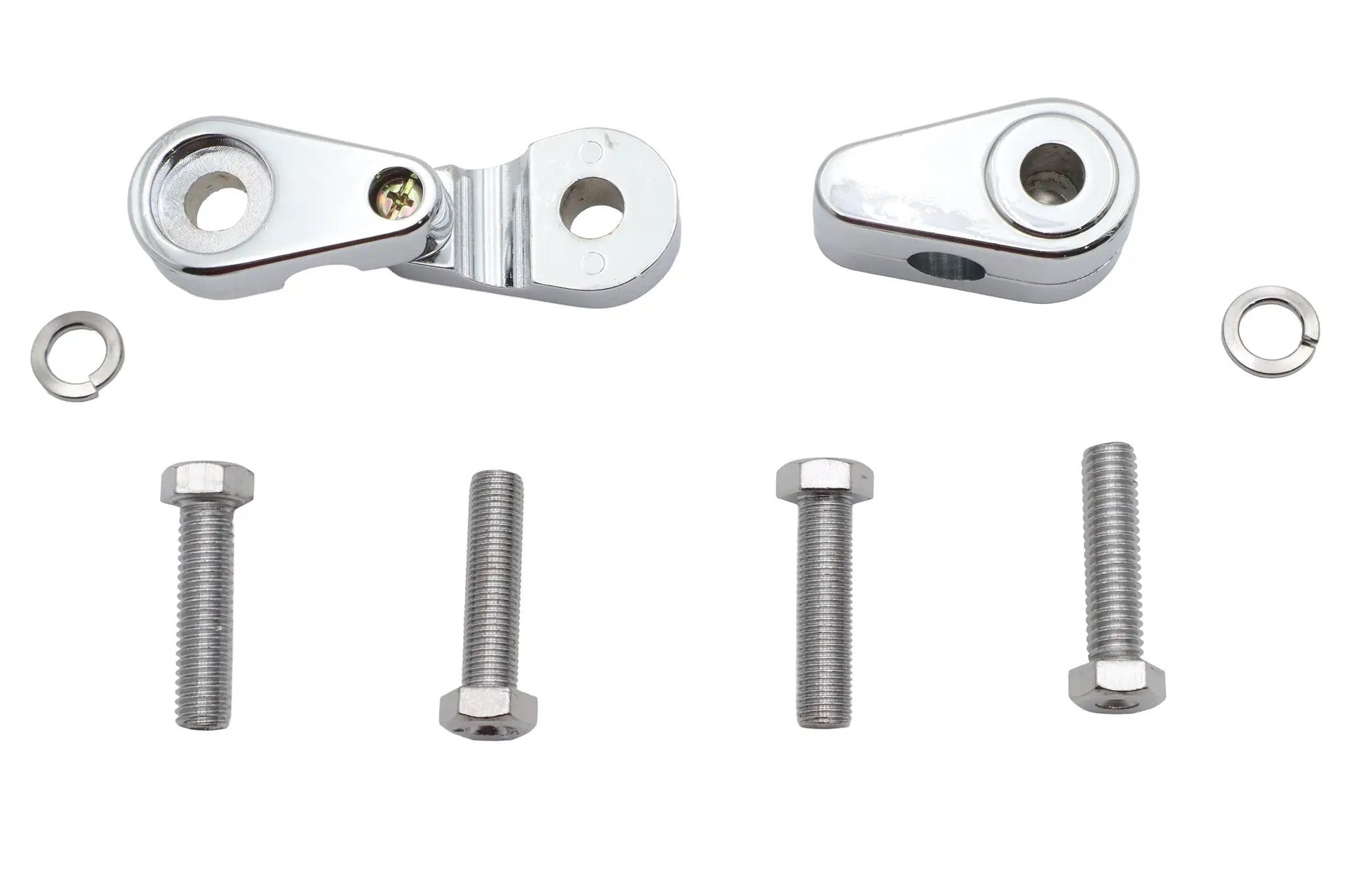 V-Twin Chrome Turn Signal Clamp Set - Part #77-6027A by V-Twin
