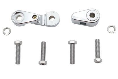 V-Twin Chrome Turn Signal Clamp Set - Part #77-6027A by V-Twin