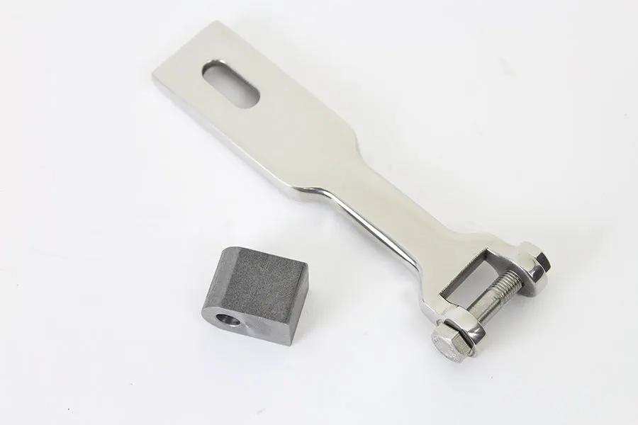 V-Twin Polished Stainless Steel Solo Seat Nose Pivot Kit (Part #31-0975) by V-Twin