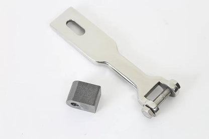 V-Twin Polished Stainless Steel Solo Seat Nose Pivot Kit (Part #31-0975) by V-Twin