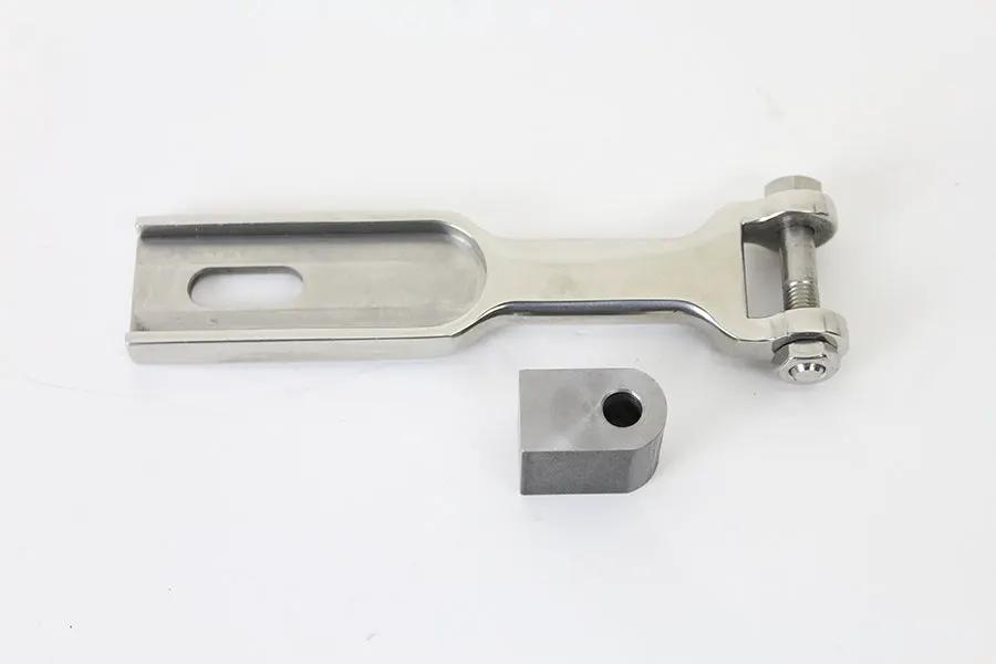 V-Twin Polished Stainless Steel Solo Seat Nose Pivot Kit (Part #31-0975) by V-Twin