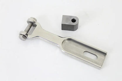 V-Twin Polished Stainless Steel Solo Seat Nose Pivot Kit (Part #31-0975) by V-Twin