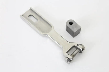 V-Twin Polished Stainless Steel Solo Seat Nose Pivot Kit (Part #31-0975) by V-Twin