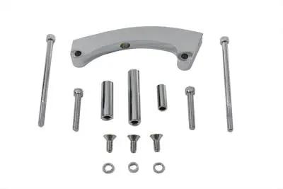 V-Twin Chrome Side Mount Tail Lamp Bracket Curved for Harley Davidson FXST (1989-1998) by V-Twin