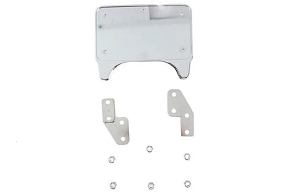 V-Twin Chrome Billet License Plate Holder for Harley Davidson FLT Models - Part #76731 by V-Twin