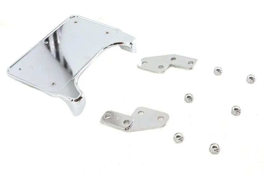 V-Twin Chrome Billet License Plate Holder for Harley Davidson FLT Models - Part #76731 by V-Twin