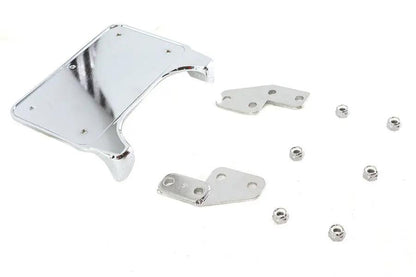 V-Twin Chrome Billet License Plate Holder for Harley Davidson FLT Models - Part #76731 by V-Twin