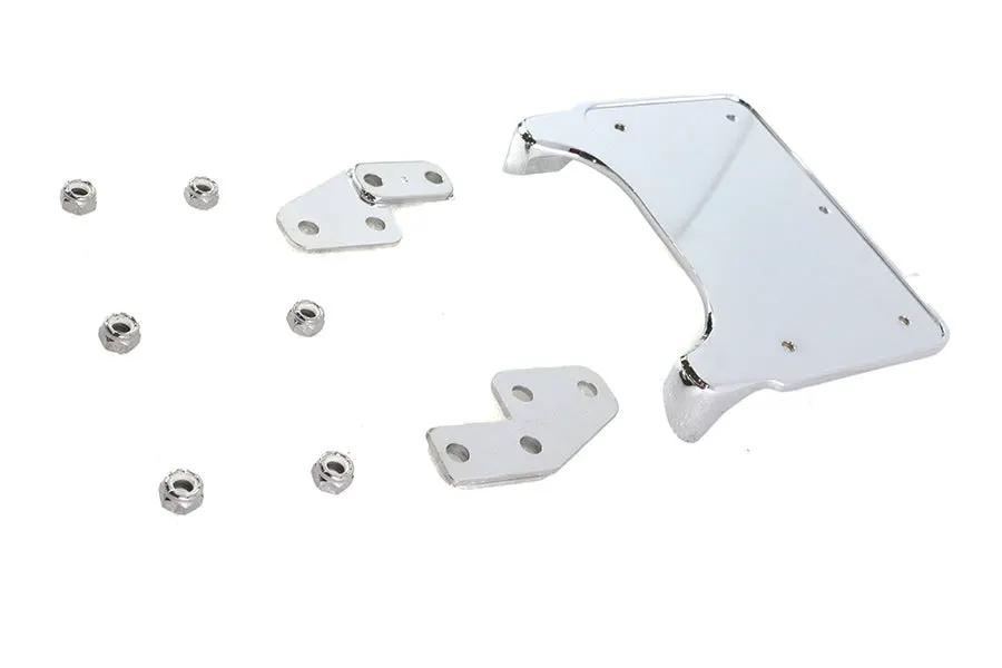 V-Twin Chrome Billet License Plate Holder for Harley Davidson FLT Models - Part #76731 by V-Twin
