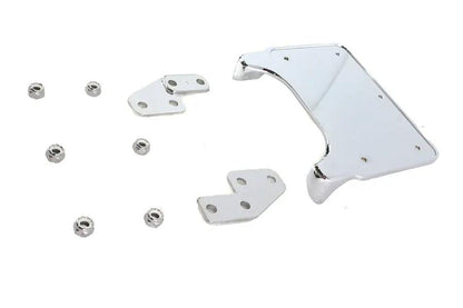 V-Twin Chrome Billet License Plate Holder for Harley Davidson FLT Models - Part #76731 by V-Twin