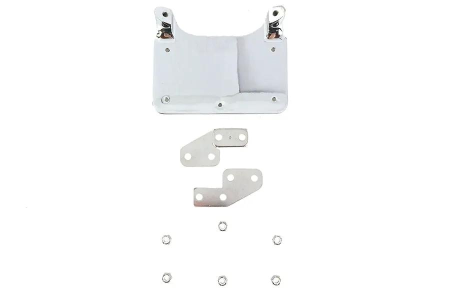 V-Twin Chrome Billet License Plate Holder for Harley Davidson FLT Models - Part #76731 by V-Twin