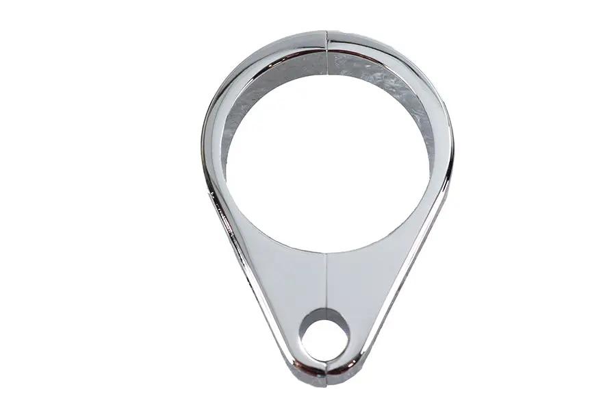V-Twin Clutch Cable Clamp Chrome for Harley Davidson FXD - Part 11-0274 by V-Twin