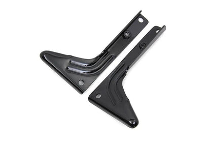 V-Twin Black Spotlamp Bracket Set for Harley Davidson FL Models by V-Twin