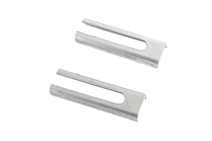 V-Twin Raw Exhaust Mount Channel Bracket Set (Set of 2) for Motorcycle Exhaust Systems by V-Twin