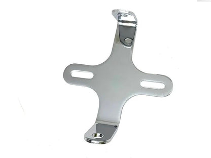 V-Twin Dual Headlamp Bracket Chrome - Fits Narrow Glide Fork Lower Triple Tree by V-Twin