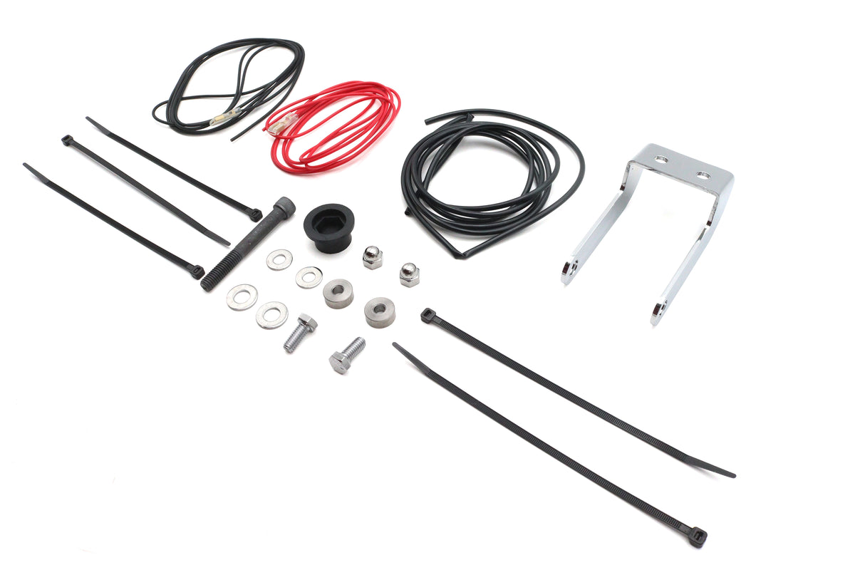 V-Twin Horn Mounting Kit with Wires for Harley-Davidson FXSTS, Part 31-1057
