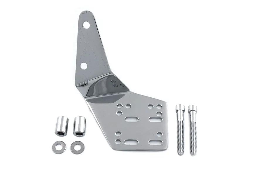 V-Twin Handlebar Electronic Device Holder Chrome - Fits 1996 and Up Models by V-Twin