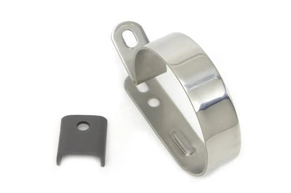 V-Twin Stainless Steel 3-1/4 inch Muffler Clamp Part Number 63472S by V-Twin