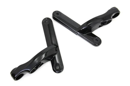 V-Twin Black Spotlamp Bracket Set for Harley Davidson FLT (2014-2023) by V-Twin
