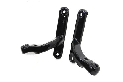 V-Twin Black Spotlamp Bracket Set for Harley Davidson FLT (2014-2023) by V-Twin