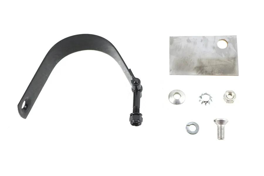 V-Twin Black Generator Mount Strap for Harley Davidson EL Models by V-Twin