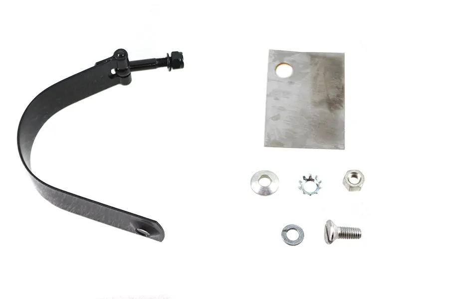 V-Twin Black Generator Mount Strap for Harley Davidson EL Models by V-Twin