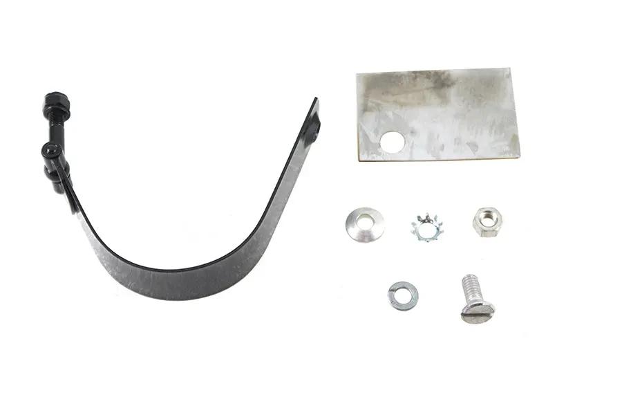 V-Twin Black Generator Mount Strap for Harley Davidson EL Models by V-Twin