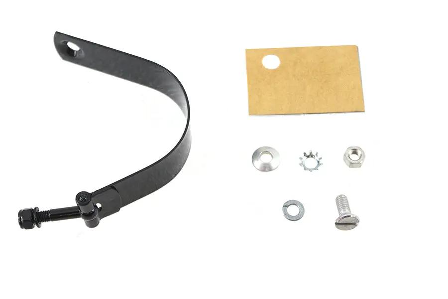 V-Twin Black Generator Mount Strap for Harley Davidson EL Models by V-Twin