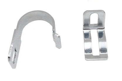 V-Twin Hinged Exhaust Clamp Chrome for Harley Davidson FXST and FLST Models by V-Twin