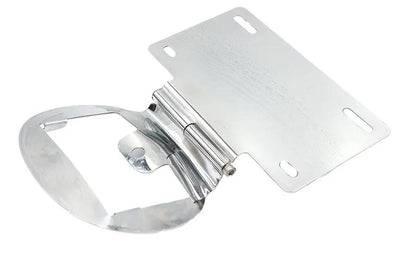 V-Twin License Plate Relocation Bracket Chrome for Harley Davidson FX Models by V-Twin
