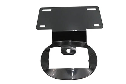 V-Twin License Plate Relocation Bracket for Harley Davidson FX Models – Black, Part 78912B by V-Twin